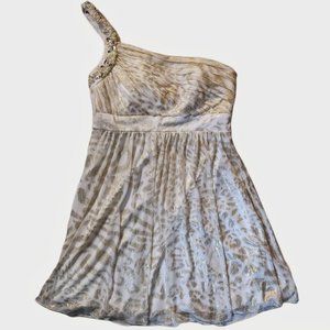 One Shoulder beaded dress